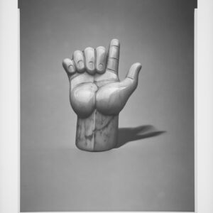 Greek sculpture marble hand
