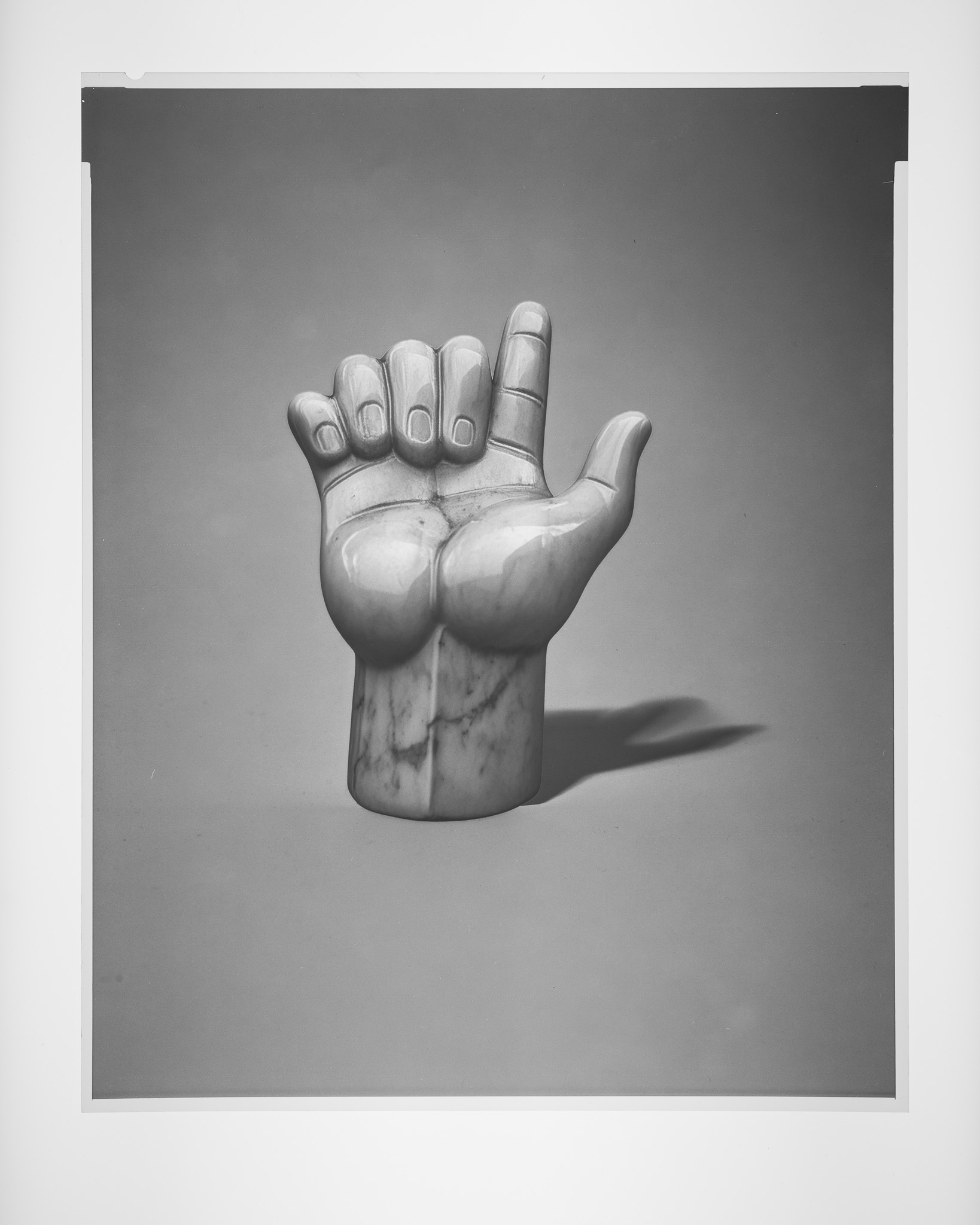 Greek sculpture marble hand